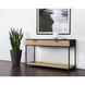 Rosso 55 X 17.75 inch Black / Brown / Matte Black Console Table